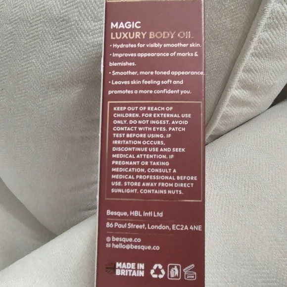 BESQUE Magic Luxury Body Oil - NIB - Picture 3 of 6